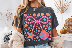 Summer Clam Coquette PNG, Preppy Summer PNG, Summer Vibes Product Image 3
