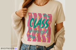 Class Dismissed Teacher Summer SVG PNG Design Product Image 3
