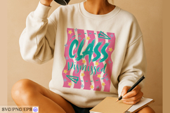 Class Dismissed Teacher Summer SVG PNG Design Product Image 4