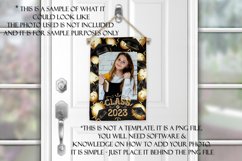 Class of 2023 Graduation Garden Flag Sublimation - Black Product Image 4