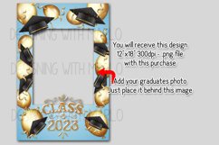 Class of 2023 Graduation Garden Flag Sublimation - Blue Product Image 2
