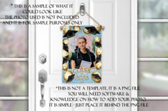 Class of 2023 Graduation Garden Flag Sublimation - Blue Product Image 4