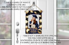 Class of 2023 Graduation Garden Flag Sublimation - Blue Product Image 4