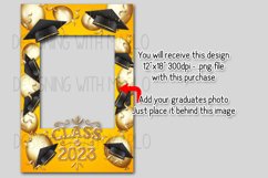 Class of 2023 Graduation Garden Flag Sublimation - Gold Product Image 2