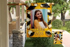 Class of 2023 Graduation Garden Flag Sublimation - Gold Product Image 5