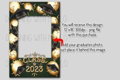 Class of 2023 Graduation Garden Flag Sublimation - Green Product Image 2