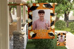 Class of 2023 Graduation Garden Flag Sublimation - Orange Product Image 5