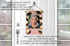 Class of 2023 Graduation Garden Flag Sublimation - Pink Product Image 4