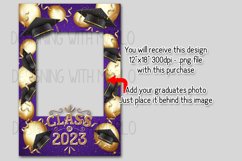 Class of 2023 Graduation Garden Flag Sublimation - Purple Product Image 4
