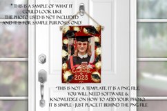 Class of 2023 Graduation Garden Flag Sublimation - Red Product Image 4