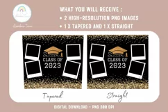 Senior Class of 2023-2024 Tumbler Wrap PNG Product Image 6