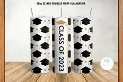 Class of 2023-2024 Tumbler Sublimation Design PNG Product Image 2
