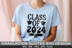 Class of 2024 SVG - Graduation Design Product Image 1