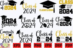 Class Of 2024 SVG | Graduation 2024 SVG | Graduate SVG | PNG Product Image 2
