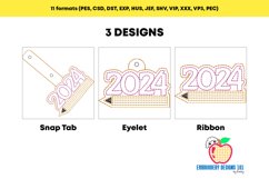 Class of 2024 ITH Key Fob Pattern Product Image 2