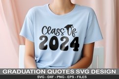 Class of 2024 SVG - Graduation Design Product Image 1