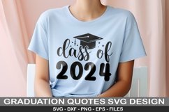 Class of 2024 SVG - Graduation Design Product Image 1