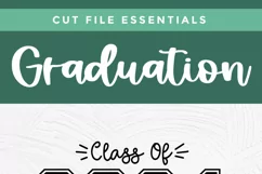 This 2024 graduation design is perfect for creating custom shirts or tote bags for 2024 grads