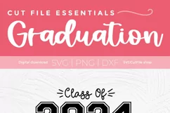 This 2024 graduation design is perfect for creating custom shirts or tote bags for 2024 grads with your Cricut or Silhouette