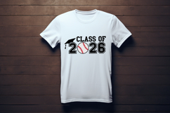Class of 2026 Baseball SVG Quote Product Image 3