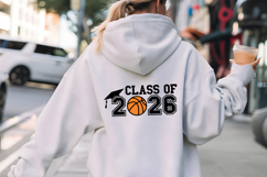 Class of 2026 Basketball SVG Quote Product Image 4