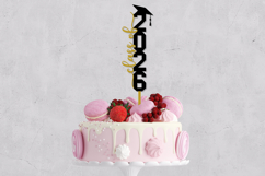 Class of 2026 Cake Topper SVG Cut File Product Image 2
