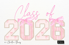 Pearls Girly Class of 2026 PNG Product Image 3