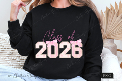 Pearls Girly Class of 2026 PNG Product Image 5