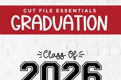 Create custom shirts or tote bags for all the 2026 seniors you know with your Cricut or Silhouette Machine