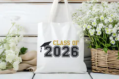 Class of 2026 SVG Cut File | 2026 Graduation SVG Product Image 5