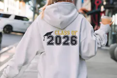 Class of 2026 SVG Cut File | 2026 Graduation SVG Product Image 6
