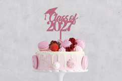 Class of 2027 Cake Topper SVG Cut Files Pack Product Image 2