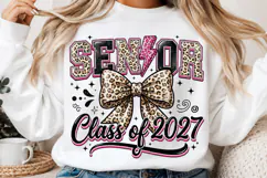 Class of 2027 PNG, Bright Senior 2027 PNG Product Image 2