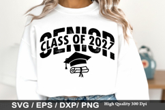 Class of 2027 Senior - Graduation SVG Design Product Image 1