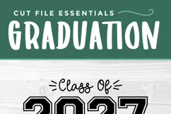 Create shirts and tote bags with this cute Class of 2027 svg and your Cricut or Silhouette