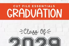 Create shirts and tote bags with this cute 2029 grad svg using your Cricut or Silhouette cutting machine