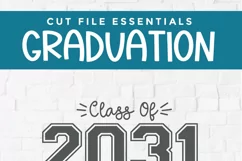 Use your Silhouette machine to create custom shirts or tote bags for all the 2031 graduates you know!