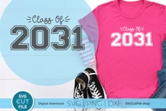 Create custom shirts or tote bags for all the 2031 graduates you know!
