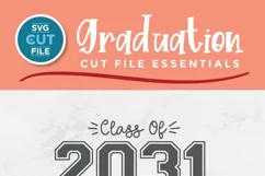 Create custom shirts or tote bags for all the 2031 graduates you know with your Cricut or Silhouette machine