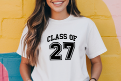 Class of 27 Arched Graduation SVG Cut File Product Image 3