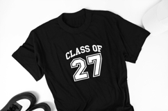 Class of 27 Arched Graduation SVG Cut File Product Image 4