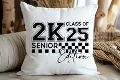 Class of 2K25 Senior Edition SVG, Senior 2025 Graduation SVG Product Image 3