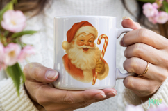 Classic 1950s Santa Claus Clipart Bundle Product Image 2