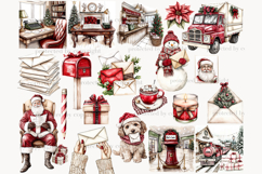GlamArtZhanna, Christmas clipart, Classic Christmas, North Pole clipart, Santas Helper png, Letter to Santa png, Christmas planner, Winter planner png, Santa Claus clipart, Christmas elf png, Santas village png,  Polar Express png, Christmas Workshop, Chr