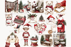 GlamArtZhanna, Christmas clipart, Classic Christmas, North Pole clipart, Santas Helper png, Letter to Santa png, Christmas planner, Winter planner png, Santa Claus clipart, Christmas elf png, Santas village png,  Polar Express png, Christmas Workshop, Chr