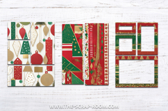Christmas Printable Junk Journal paper Christmas Craft Kit Product Image 7