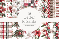 GlamArtZhanna, Christmas background, Christmas paper, Christmas pattern, Red green gold paper, Classic Christmas, North Pole paper, North Pole pattern, Letter to Santa, Christmas planner, Winter planner paper, Santas village paper, Christmas letter, Chris