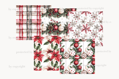 GlamArtZhanna, Christmas background, Christmas paper, Christmas pattern, Red green gold paper, Classic Christmas, North Pole paper, North Pole pattern, Letter to Santa, Christmas planner, Winter planner paper, Santas village paper, Christmas letter, Chris