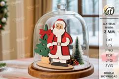 Classic Christmas Stands Bundle Laser Cut. Christmas SVG Product Image 12