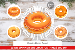 Wind Spinner Glazed Donut Product Image 1